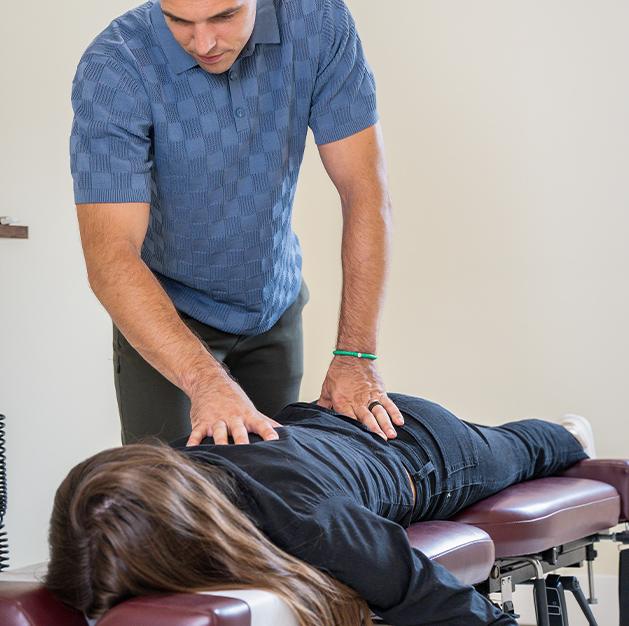 Chiropractic care at Elevate Chiro & Health in Delray Beach, Florida.
